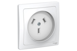 16314209 Силовая розетка , С/У, 2Р+N, 32А, 250В, белый BLNSR003231 Schneider Electric Blanca