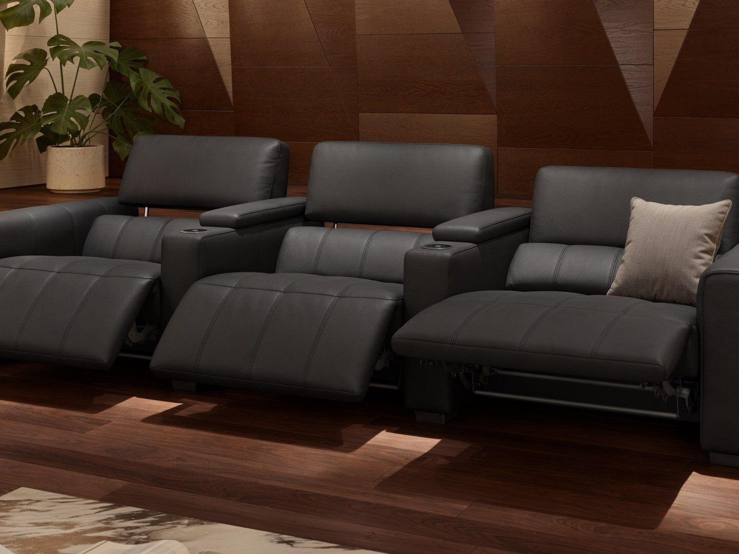 3-местный кожаный диван Sofanella Малибу ARCH-00074247 - Вид №7