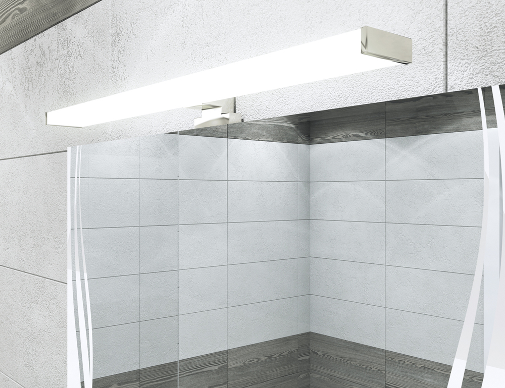 Зеркало Leo 800 с LED-светильником800⨉50⨉700 мм VIGO sun-id-665232 - Вид №1