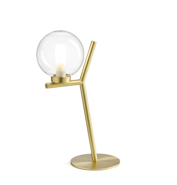 Настольная лампа из боросиликатного стекла Miloox Camely ARCH-00019015