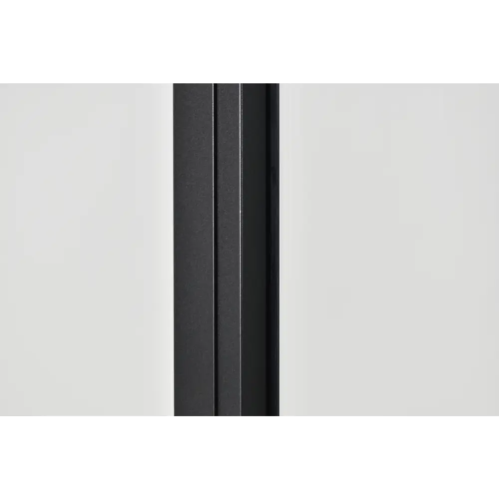 Душевая ширма Метакам Apart Black квадратная 90x90x185см цвет профиля черный раздвижная стекло 4мм прозрачное STLM-2206302 - Вид №14