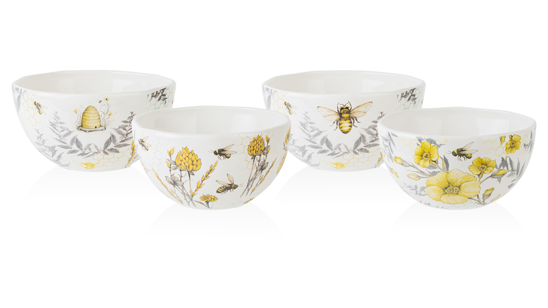 10672184 Certified International Салатник индивидуальный Certified Int. Пчелки. Bee kind 15см, керамика Керамика  - Вид №2