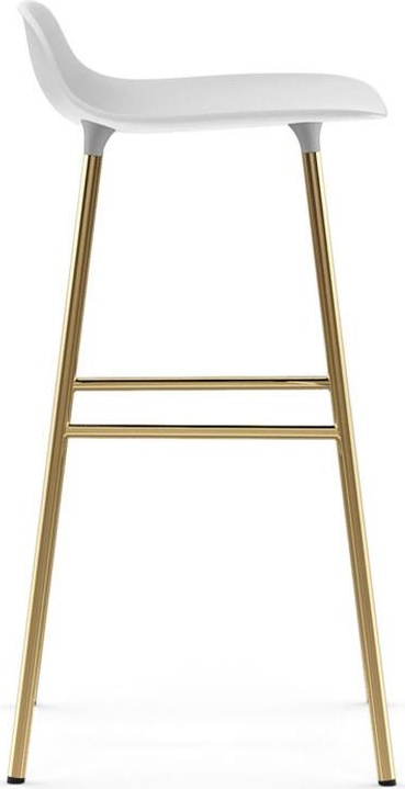 1400936 Barstool 75 cm Латунь Белый Normann Copenhagen Form - Вид №2