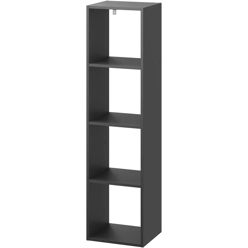 Стеллаж SPACEO KUB 4К, 36х139х31,7 см, цвет графит STLM-2063131 - Вид №2