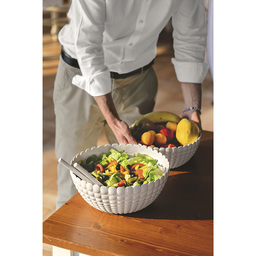 213825156 Салатник tiffany, 3 л, молочно-белый Guzzini  - Вид №1