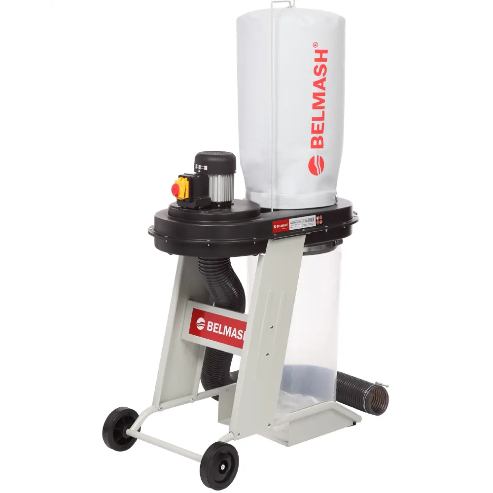 Вытяжная установка для стружки Belmash DC1200, 550 Вт, 60 л STLM-2017050 - Вид №1