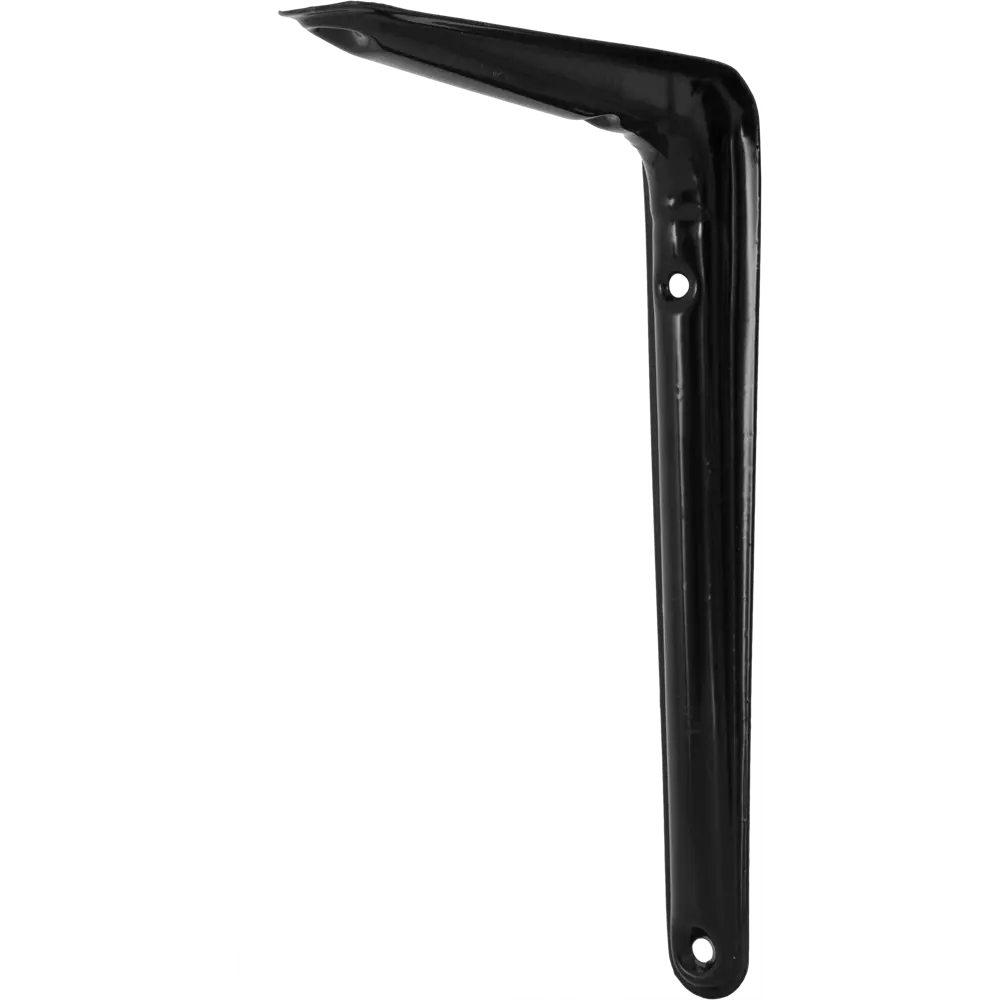 Кронштейн для полки №6 15x20 см нагрузка до 15 кг металл цвет чёрный LARVIJ STLM-2171416