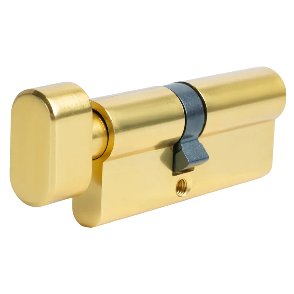 Цилиндр EDS-CYL 35x45 мм ключ/вертушка цвет латунь EDSON STLM-2065028