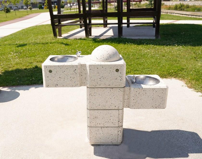 ENCHO ENCHEV - ETE Фонтан с бетонным полом для инвалидов  169  - Вид №4