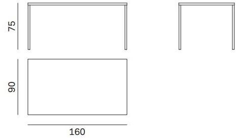 Novamobili Прямоугольный металлический стол Details sun-id-1508674 - Вид №3