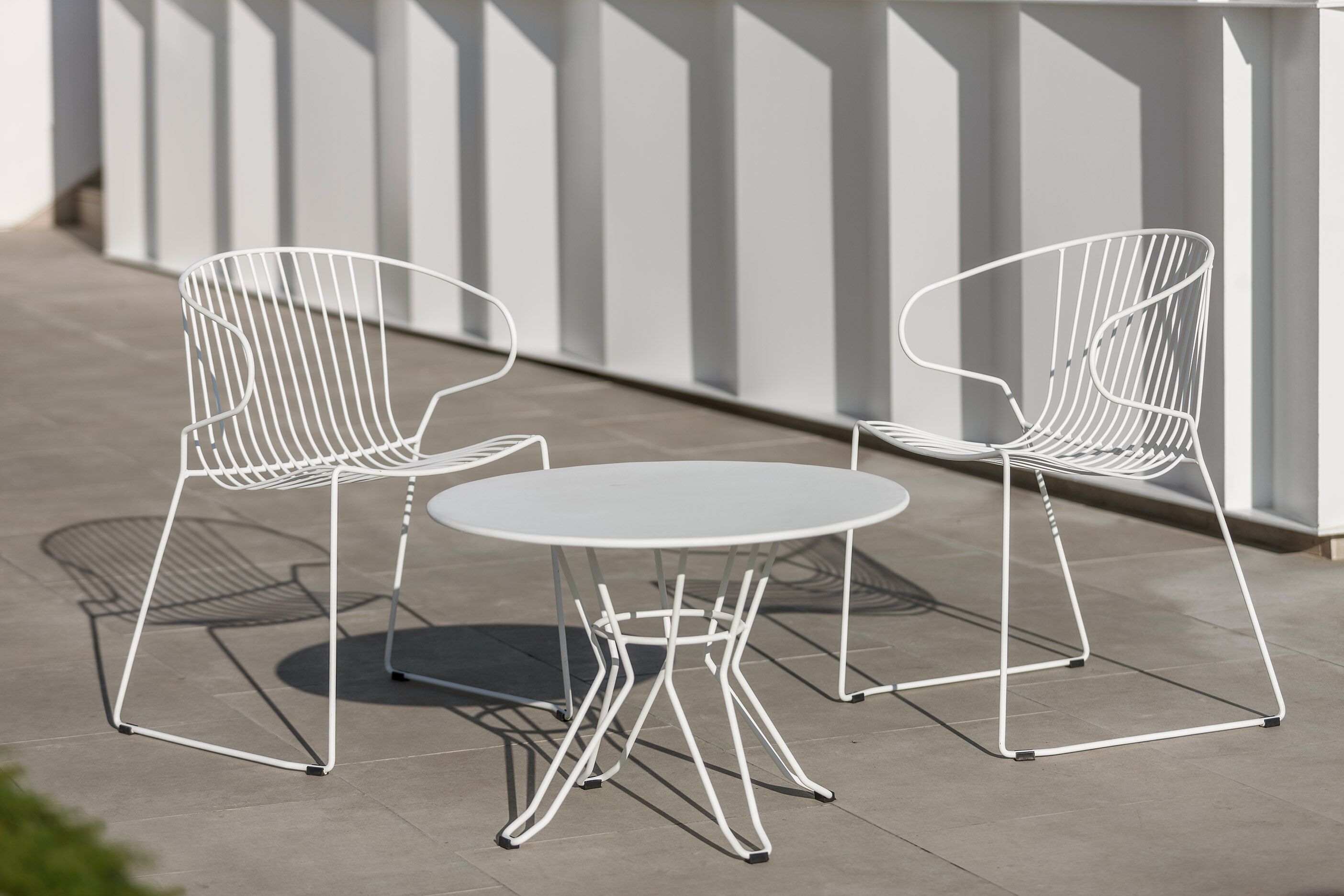 Стальной круглый садовый стол iSimar ARCH-00122188 - Вид №6