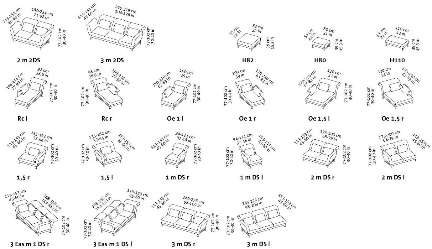 brühl Откидной угловой диван из ткани Moule sun-id-1369597 - Вид №3