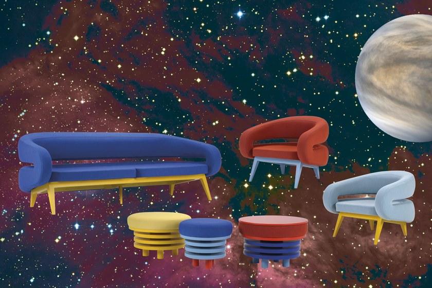 Adrenalina Кресло с обивкой из ткани с подлокотниками Roche sun-id-1507468 - Вид №4