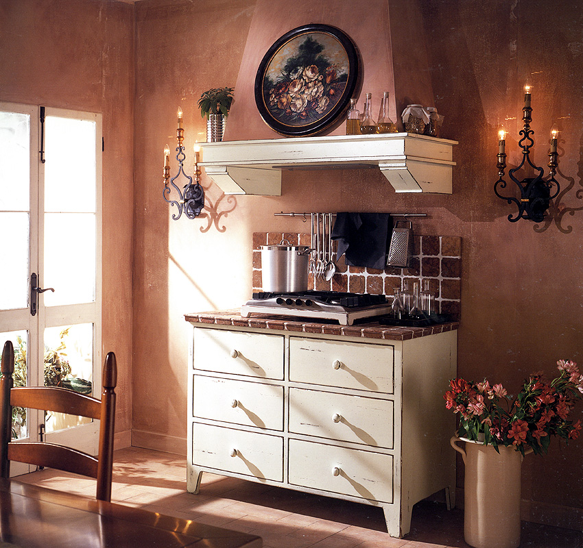 Кухня  BAMAX BRETAGNA bianca  - Вид №2