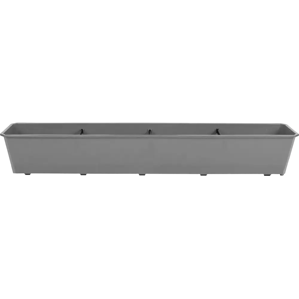 Ящик балконный Ingreen 80 см 14 л серый Товар без серии STLM-2059696