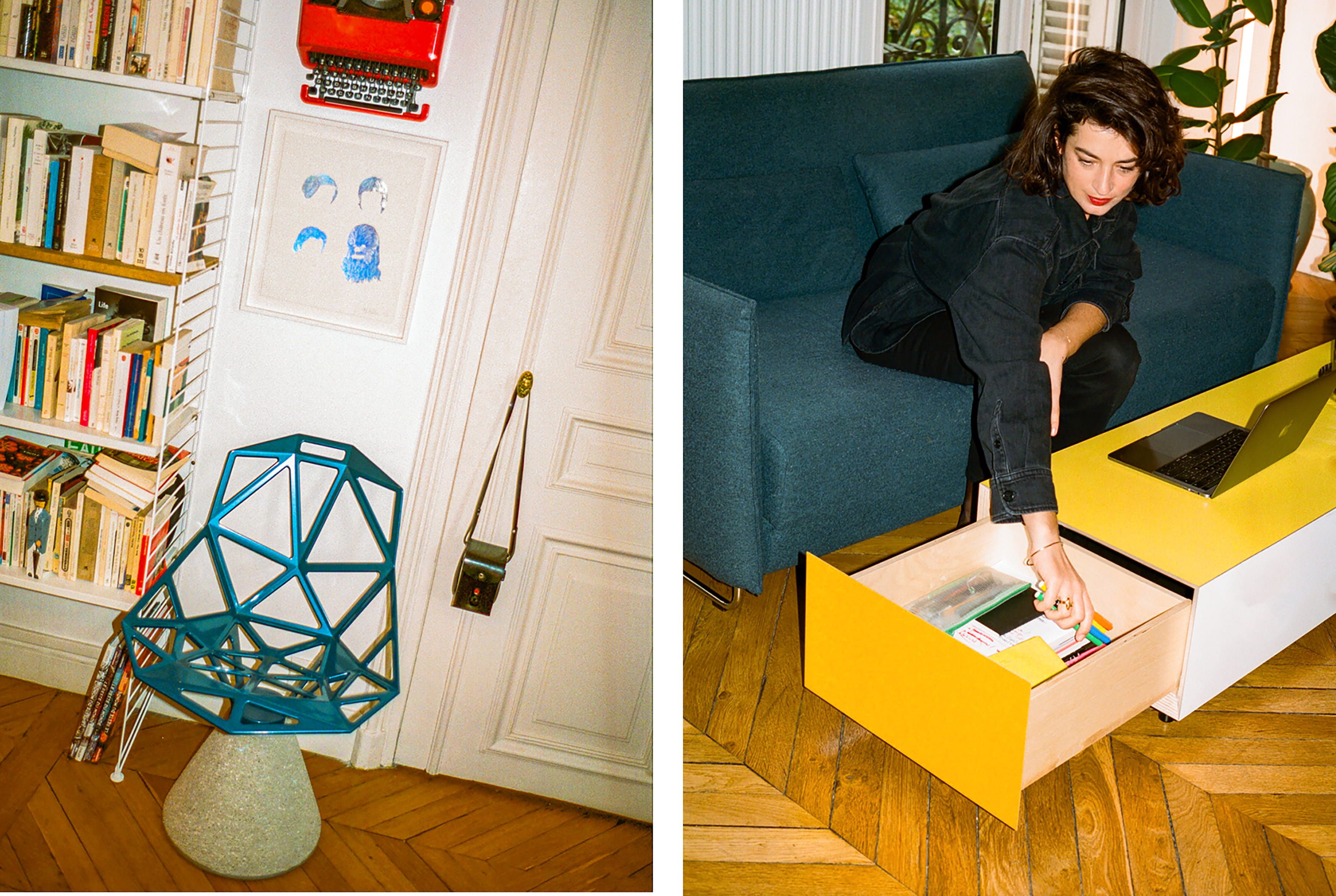 Низкий журнальный столик из фанеры Established&Sons Bloc ARCH-00030227 - Вид №7