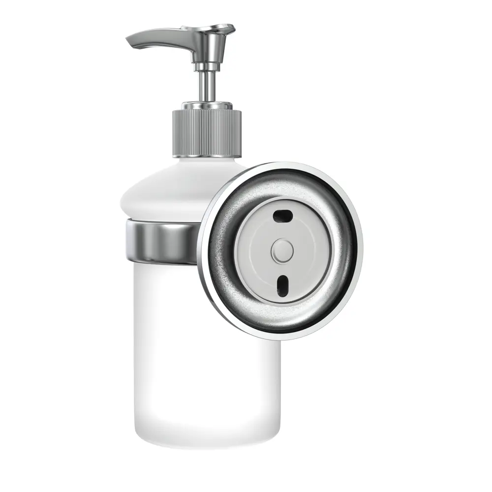 Дозатор для жидкого мыла Lemer You-Desigh стекло цвет хром/стекло You-design STLM-2167070 - Вид №2