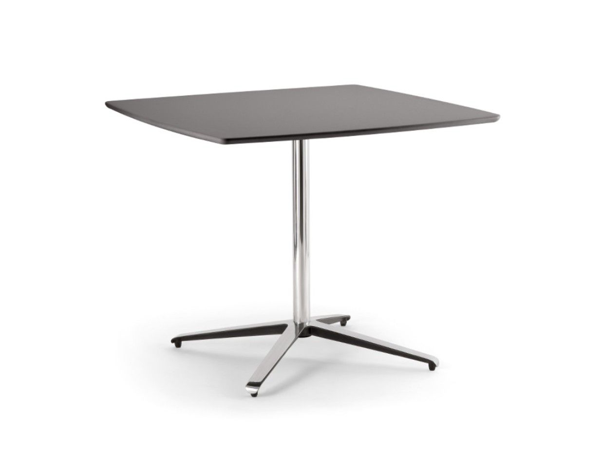 Стальной и деревянный стол со спицами Nahu Lotus ARCH-00152615