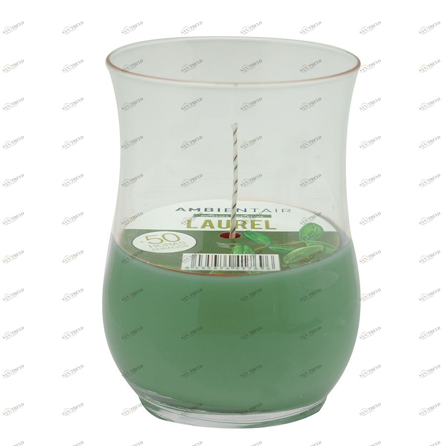 Свеча ароматическая ветроустойчивая «Лавр» Garden 50 ч Ambientair VV050LRAACJ19