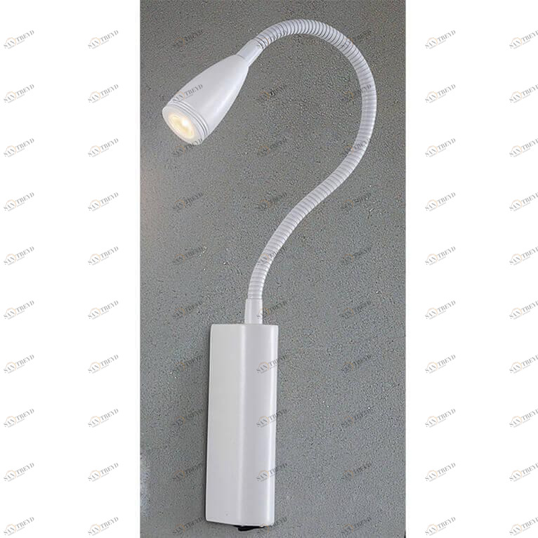 Спот настенный светодиодный гибкий белый Newport White 14801/A NEWPORT 14800 00-3891591 Белый 