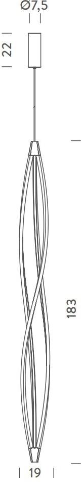 NEMO Светодиодный подвесной светильник в современном стиле In the wind sun-id-1407479 - Вид №5