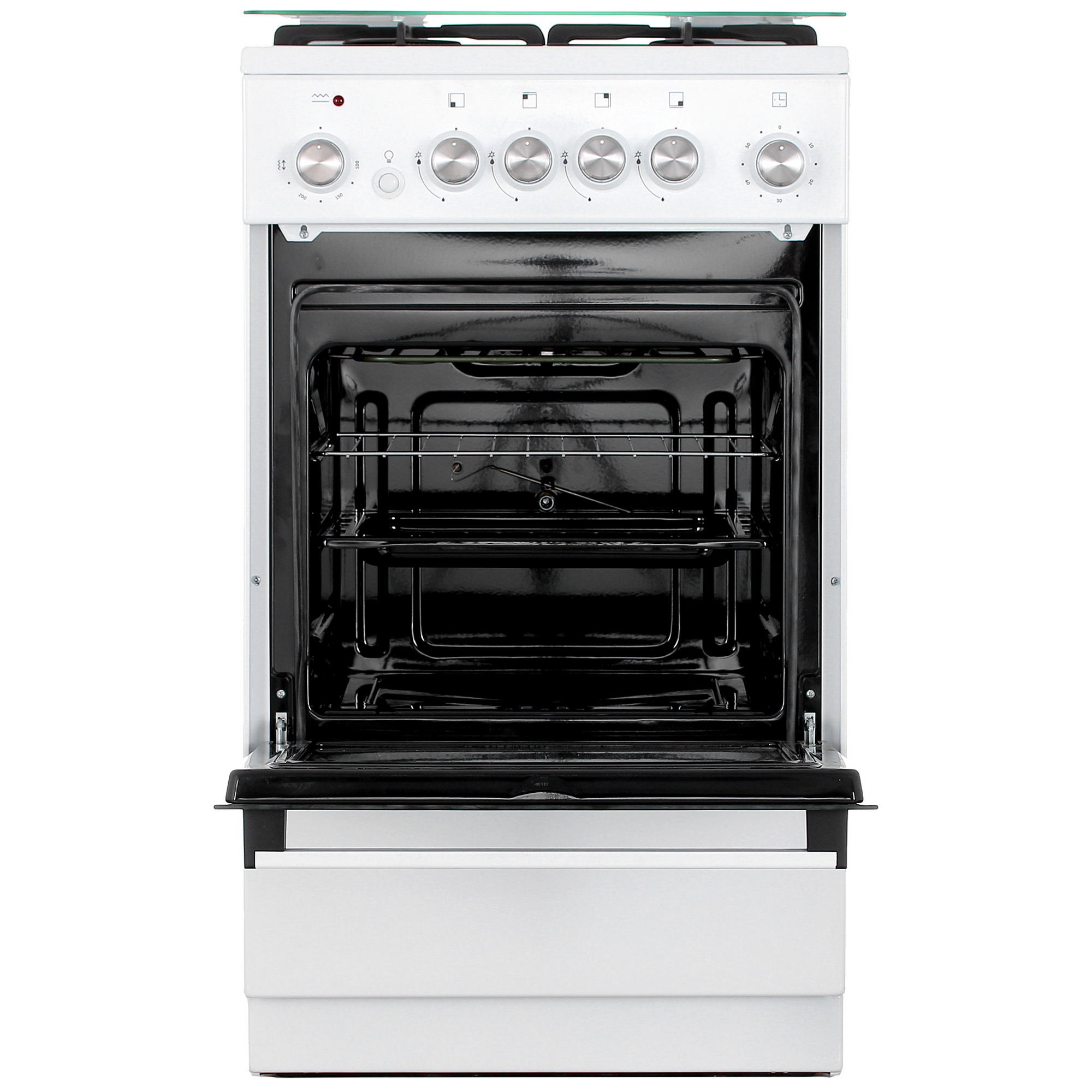 9082371 Комбинированная плита DEXP M25-1W белый STDN-0127069 - Вид №7