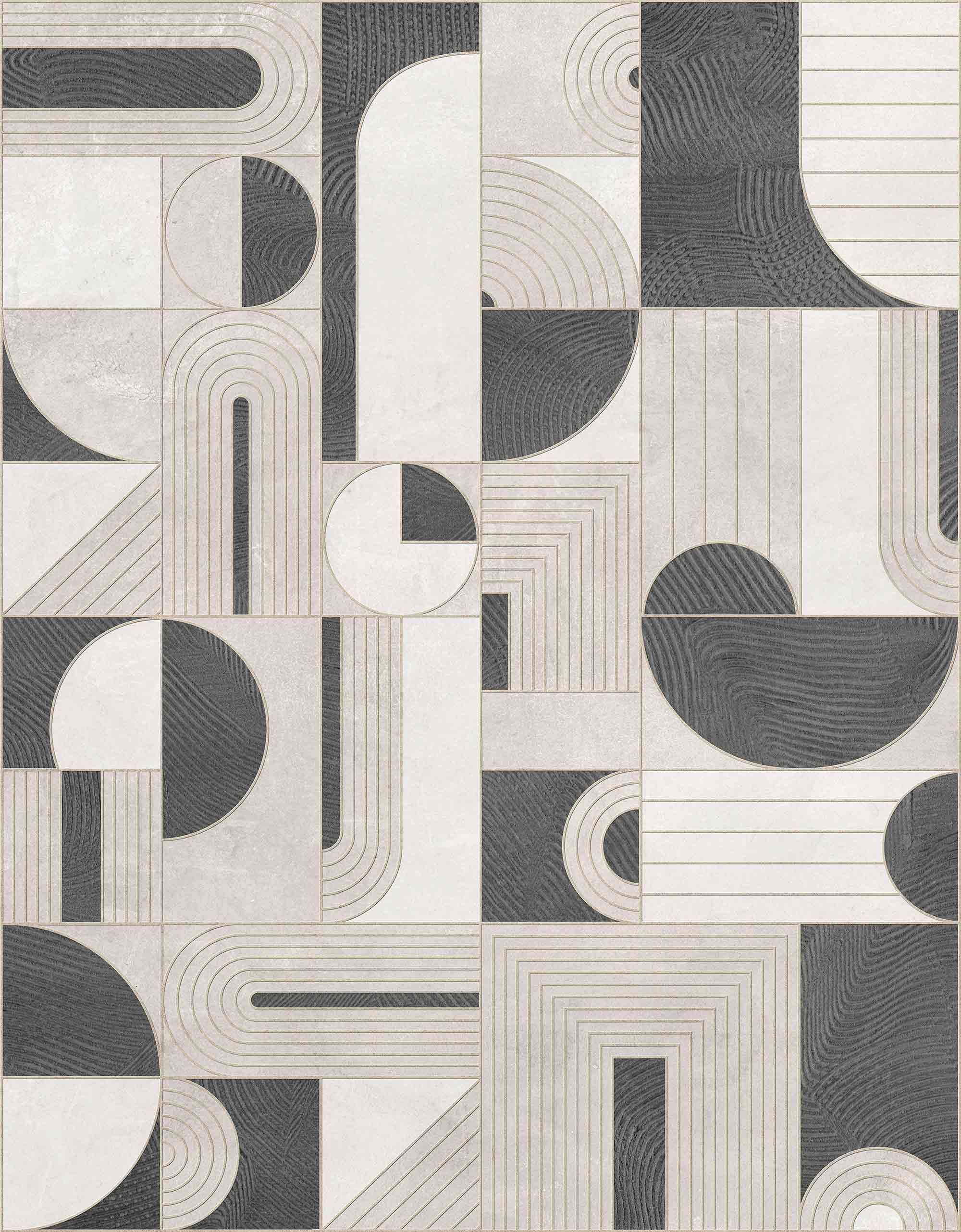 Геометрические обои Tecnografica Geometric Notes ARCH-00037985 - Вид №8