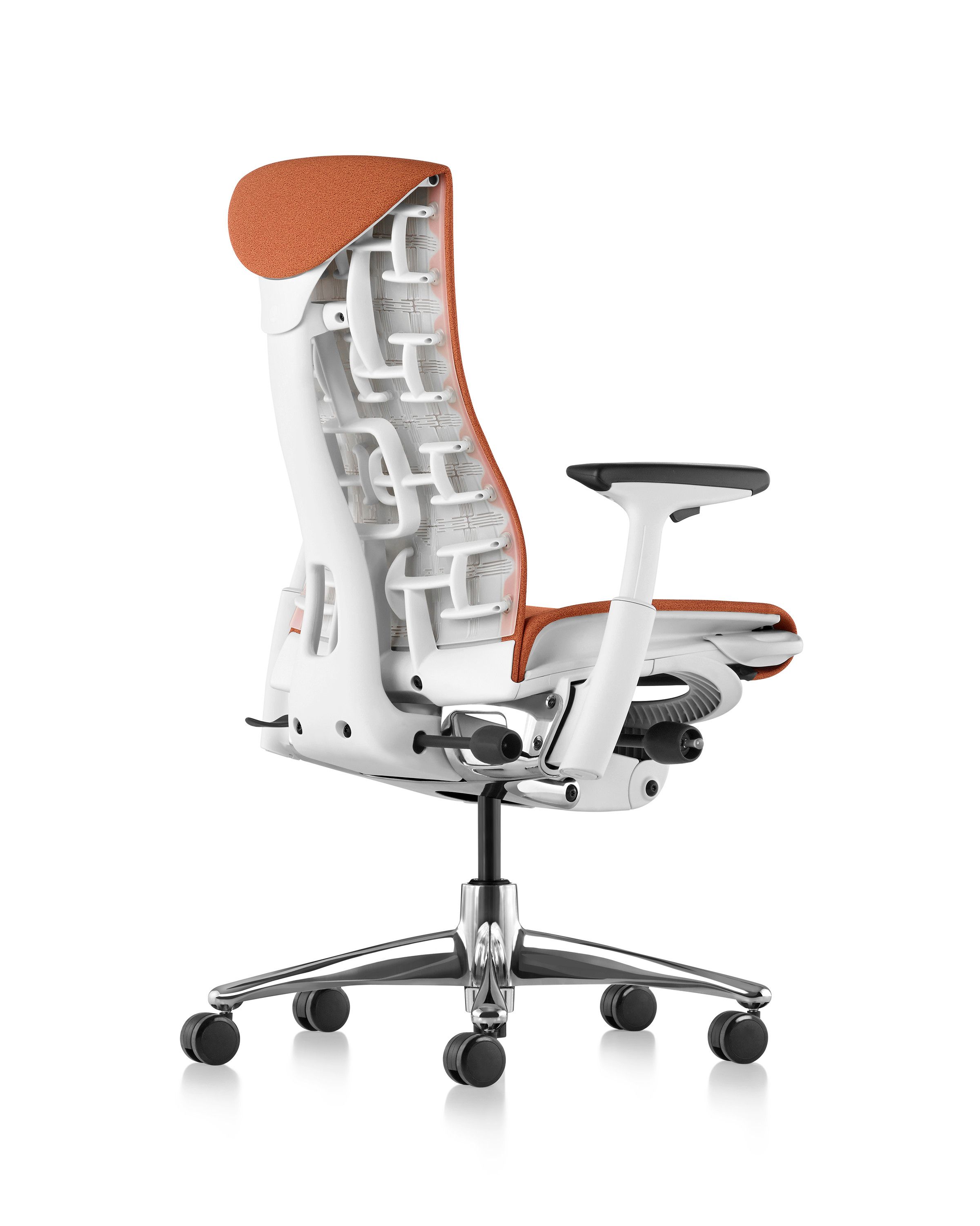 Эргономичный поворотный офисный стул с колесами Herman Miller EMBODY ARCH-00071256 - Вид №37