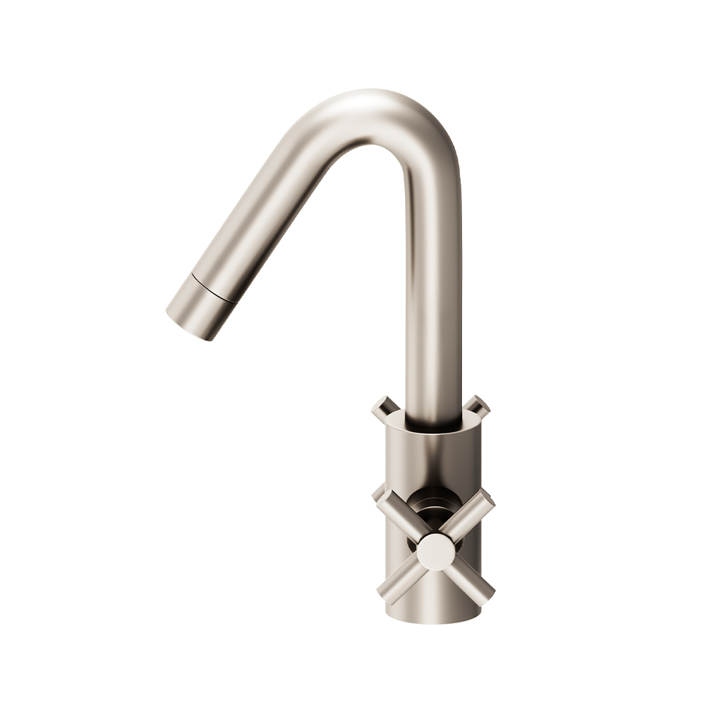 280210000 Nickel смеситель для умывальника Damixa Neo Classic  - Вид №3