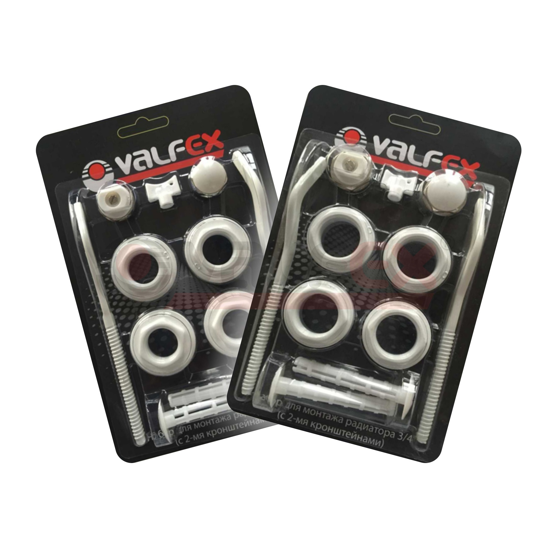VALF 100212 Valfex Комплект для монтажа радиаторов с двумя кронштейнами 