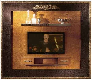 A.R. Arredamenti Настенная оборудованная стена с подставкой под телевизор Royal 704