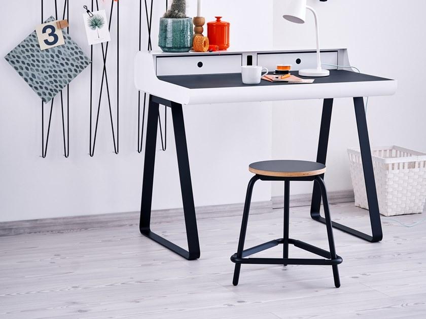 müller möbelfabrikation Письменный стол из линолеума с ящиками  Ps10  - Вид №4