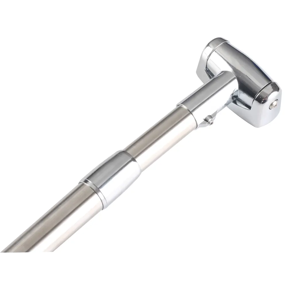 VIDAGE Телескопический полукруглый карниз для ванной 120-200 см 82001113 STLM-1441978 - Вид №3