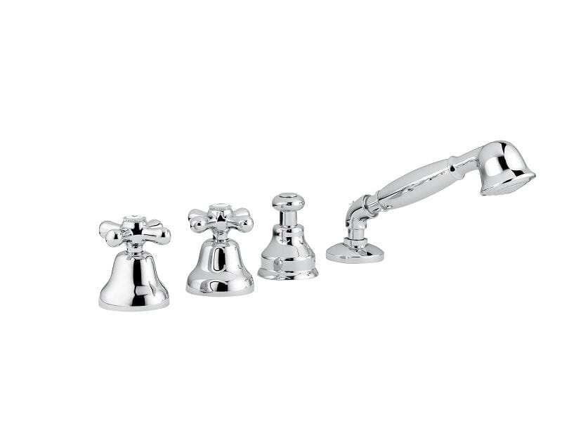 Хромированный латунный кран с 4 отверстиями Bugnatese Old ' 800 ARCH-00023568 - Вид №1