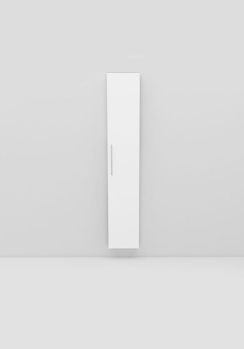 1150 Высокий Шкаф Multi 296 Белый Мат Noro  Белый 