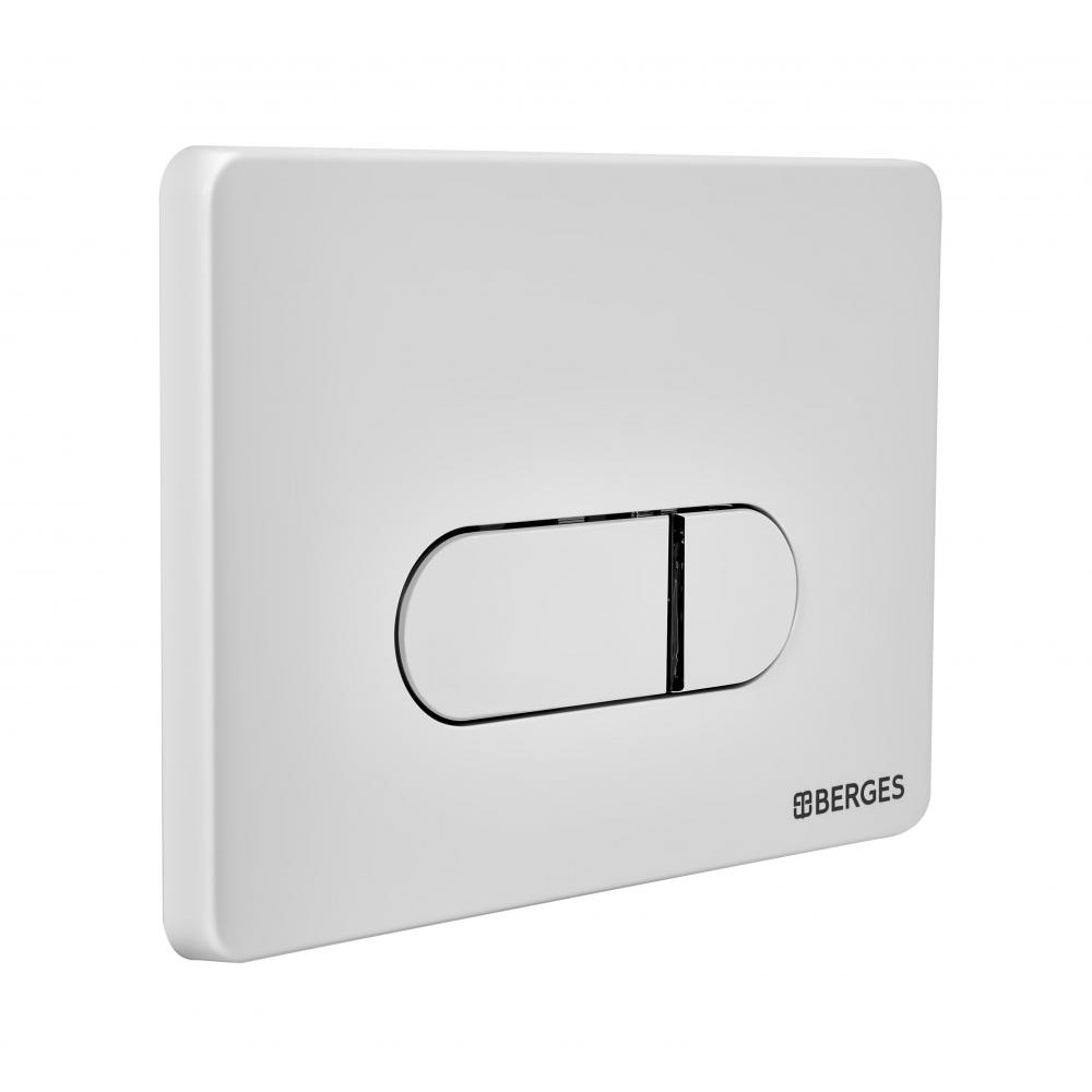 040031 Кнопка BERGES для инсталляции NOVUM D1  Berges АТОМ 410  - Вид №1