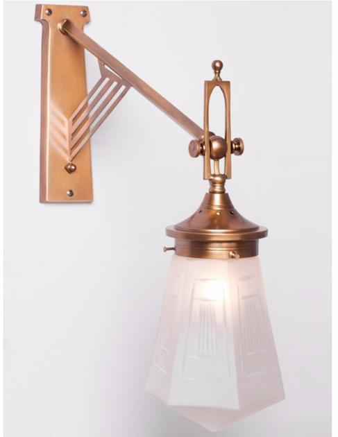 Patinas Lighting Бра ручной работы из латуни Prague sun-id-1365379 - Вид №1