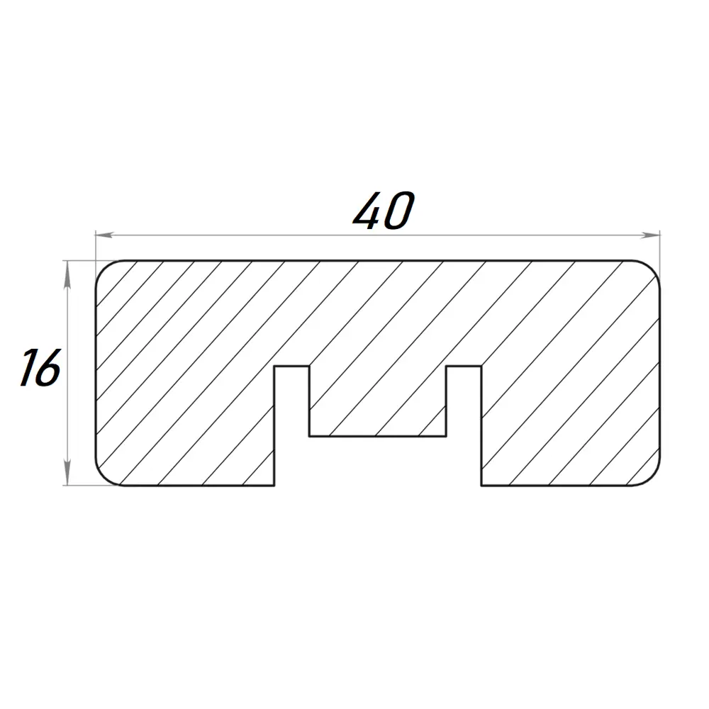 PORTIKA Декоративная рейка МДФ дуб европейский серый для стильного интерьера 85314190 STLM-1350868 - Вид №4