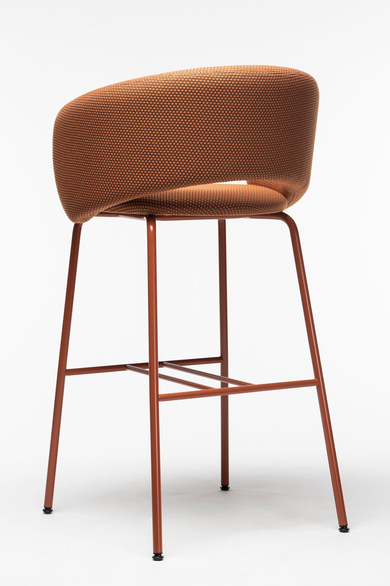 Высокий тканевый стул с подлокотниками и спинкой CHAIRS & MORE Bel ARCH-00083832 - Вид №11