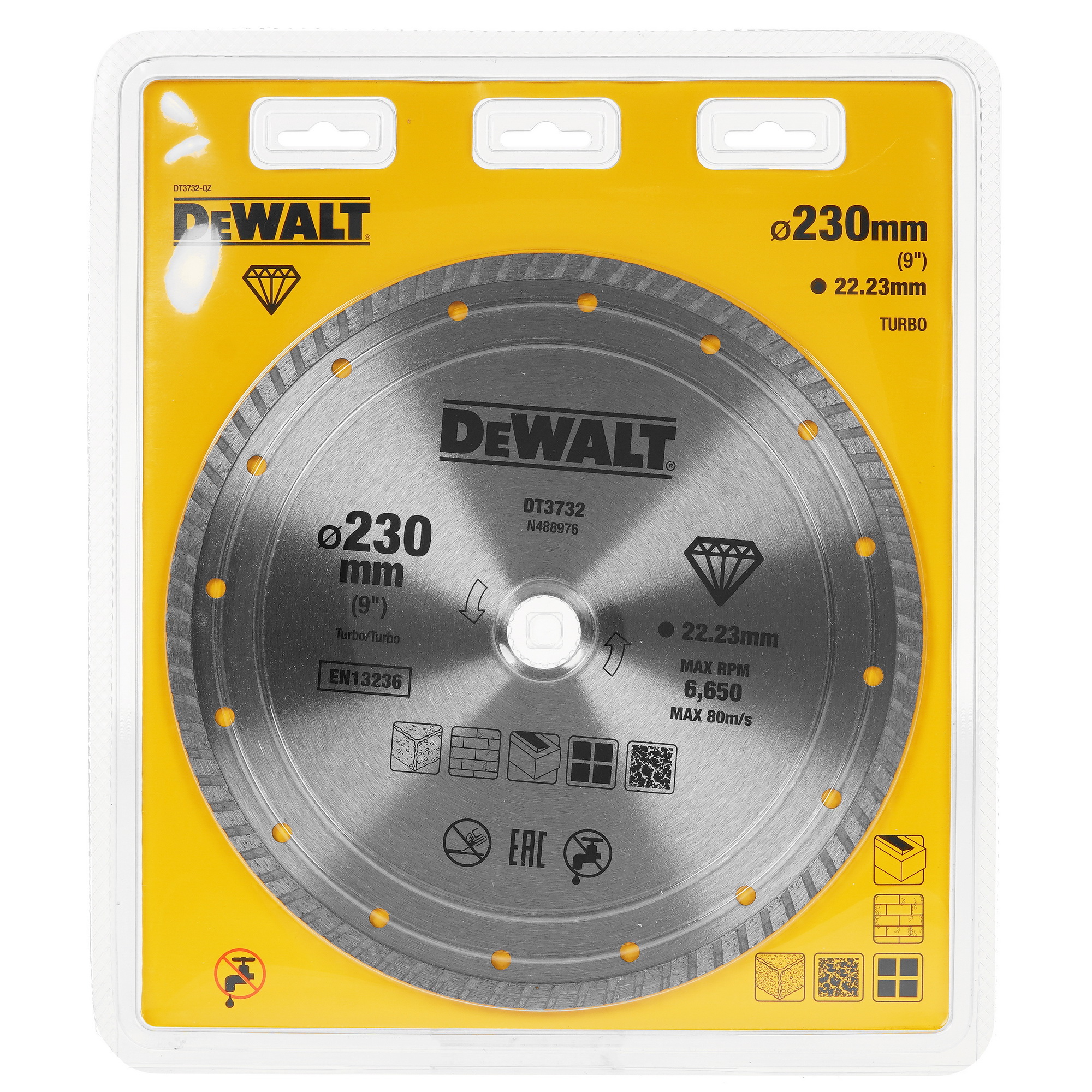 Диск алмазный DeWalt DT3732 5303561 STDN-0095243
