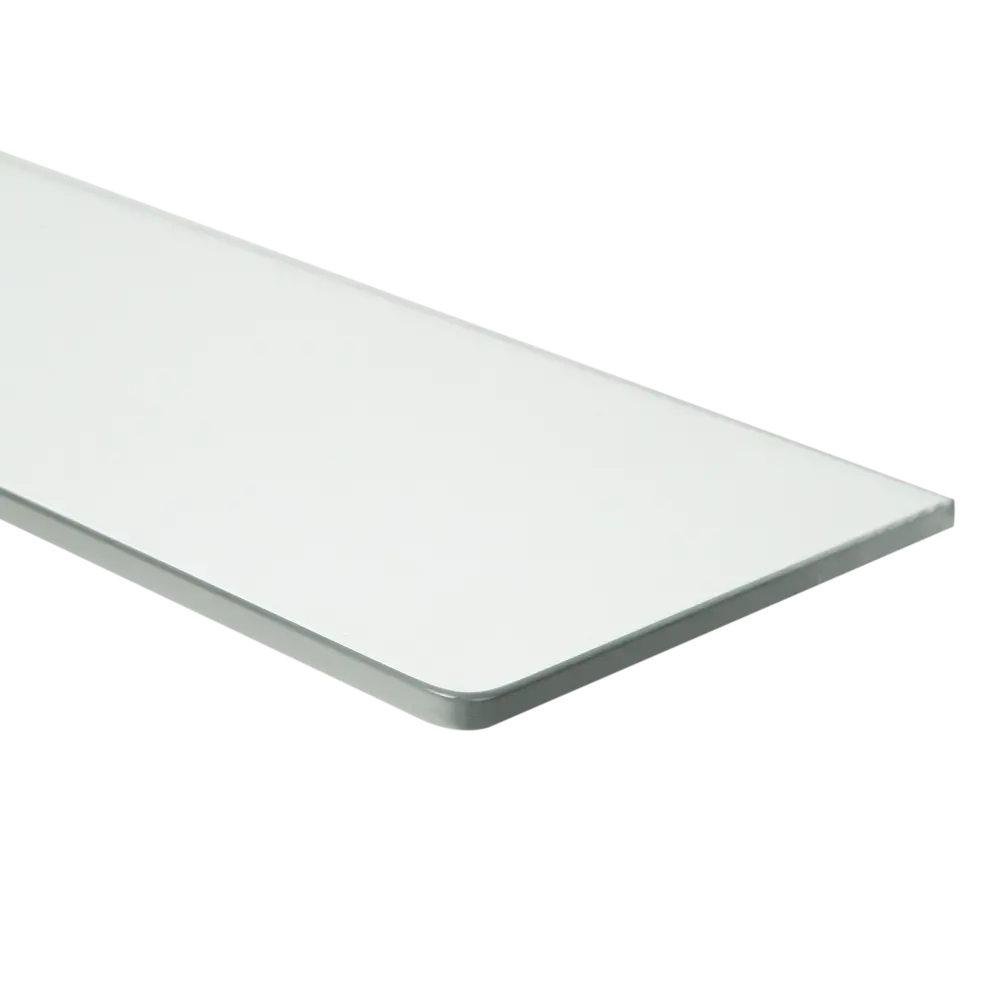 Стеклянная полка OMEGA GLASS для ванной комнаты 12×51 см 88016391 NNSP STLM-0976447 - Вид №1