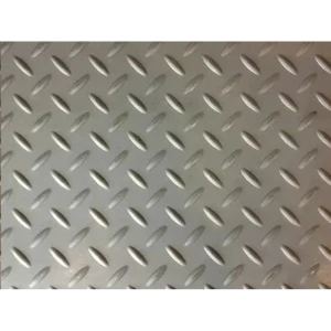 Лист рифленый чечевица 2x600x1200 мм, металл