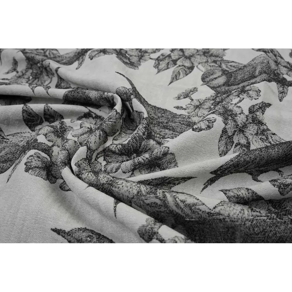 Ткань 1 п/м Жаккард Flemina 140 см цвет темно-серый AMETIST STLM-2190460