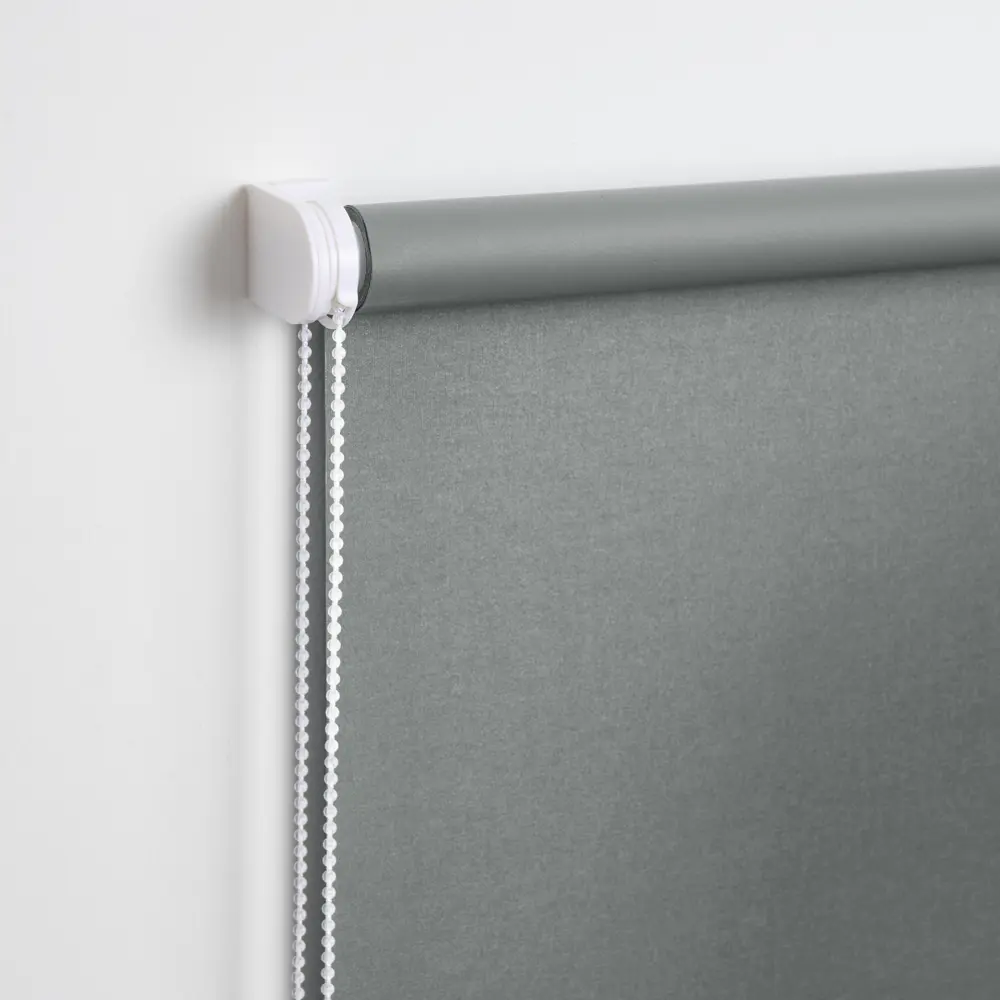 Штора рулонная блэкаут KREAFORTA Karelia 180x175 см серая STLM-2120625 - Вид №4