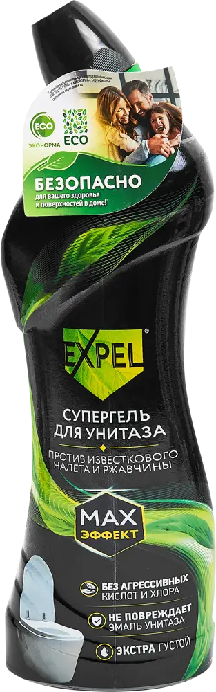 Густое чистящее средство Expel для унитаза 700 мл 89338177