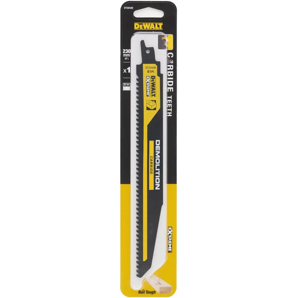 Полотно для сабельной пилы по дереву Dewalt DT20439-QZ 230 мм STLM-2158901 - Вид №2