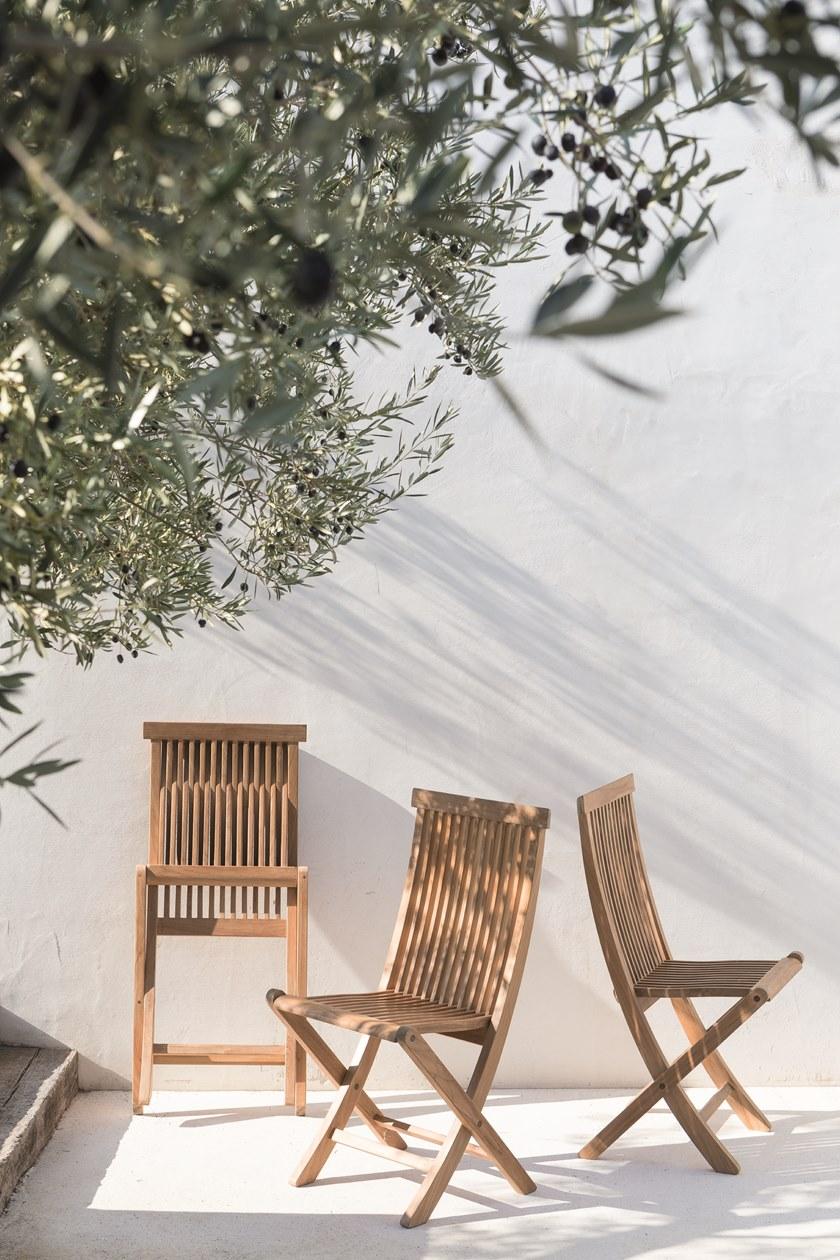 Unopiù Складной стул из тика Milton Wilsed - Вид №4