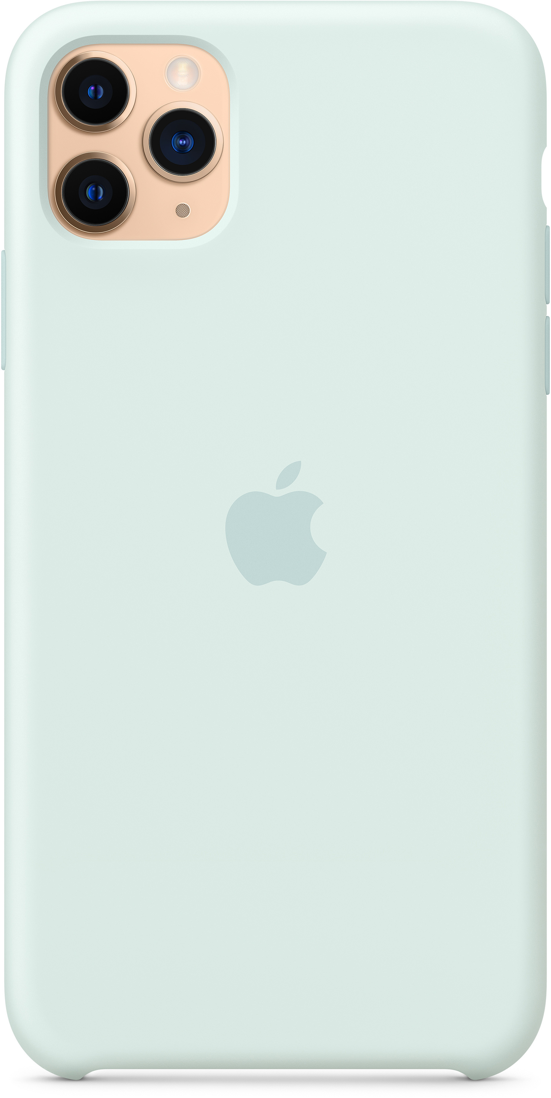MY102ZM/A Iphone 11 pro max silicone case - seafoam Apple Santreyd  - Вид №3