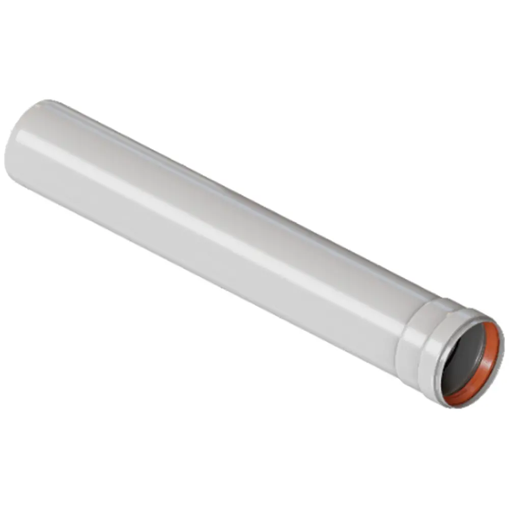 Удлинитель Rommer ø80 мм 2000 мм RCA-0080-002000 Отсутствует STLM-2050699