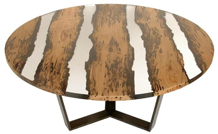 alcarol Круглый обеденный стол Bricola sun-id-1417844 - Вид №1